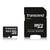 MicroSD Card SDHC 8GB + Adapte